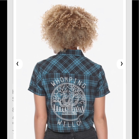 HARRY POTTER HOT TOPIC Forbidden Forest Top! - Picture 1 of 7